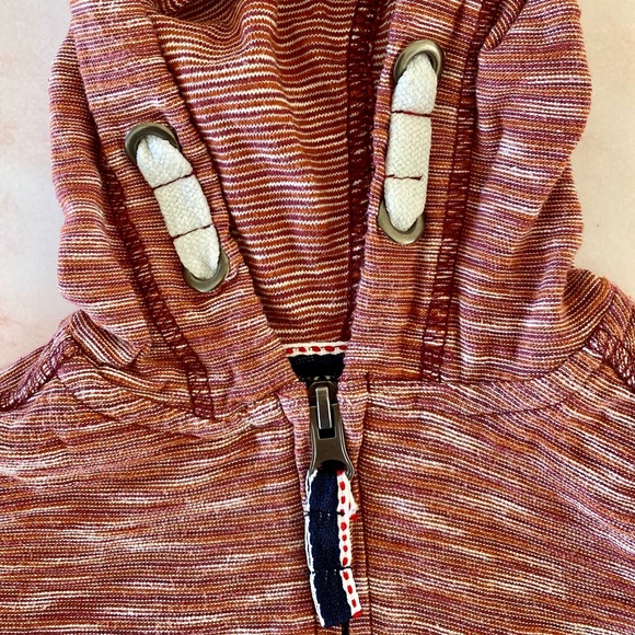 Hudson Baby Red Speckled Hoodie | 12 Months - Picture 5 of 6